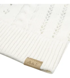 Striktrøjer|Abercrombie & Fitch Cardigan - Strik - Jet Stream m. Hulmønster