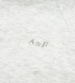 Hættetrøjer|Abercrombie & Fitch Hættetrøje - Lysegråmeleret