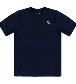 T-Shirts|Abercrombie & Fitch T-shirts - 3-pak - Navy Blazer/Hvid/Gråmeler