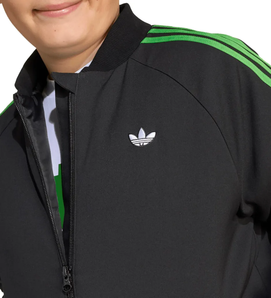 Overgangsjakker|adidas Originals Bomberjakke - Minecraft - Sort