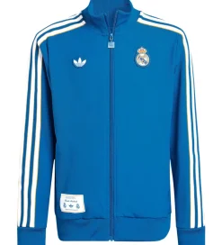 Cardigans|adidas Originals Cardigan - Real Madrid - Blue Bird/Hvid