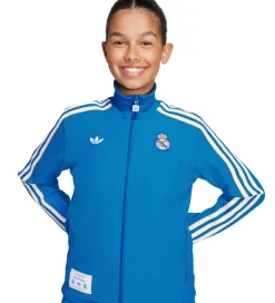 Cardigans|adidas Originals Cardigan - Real Madrid - Blue Bird/Hvid