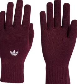 Handsker Og Luffer|adidas Originals handsker - Strik - Adicolor GL - Maroon