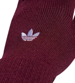 Handsker Og Luffer|adidas Originals handsker - Strik - Adicolor GL - Maroon