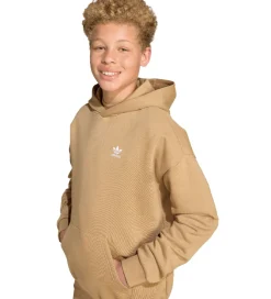 Hættetrøjer|adidas Originals Hættetrøje - Loose Hoodie - Cardbo/White