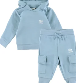 Hættetrøjer|adidas Originals Sweatsæt - Tactile Blue