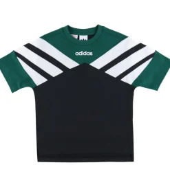 T-Shirts|adidas Originals T-shirt - Sort m. Grøn