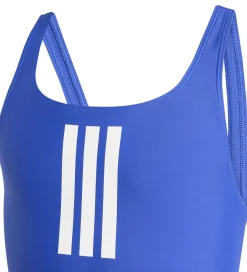 Badetøj|adidas Performance Badedragt - 3S Mid Suit Gy - Selubl/White