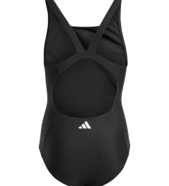 Basis|adidas Performance Badedragt - 3S MID SUIT GY - Sort/Hvid