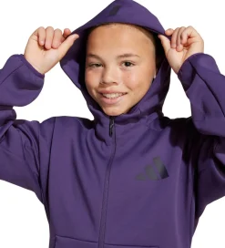 Unisex-Tøj|Cardigans|adidas Performance Cardigan - J Z.N.E.FZ - Aurplu/Aurbla