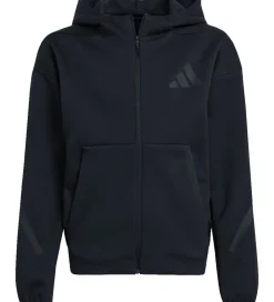 Drengetøj|Cardigans|adidas Performance Cardigan - J Z.N.E.FZ - Sort