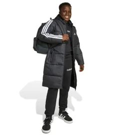 Overgangsjakker|Dunjakker Og Dynejakker|adidas Performance Dynefrakke - J Long Coat - Sort/Hvid