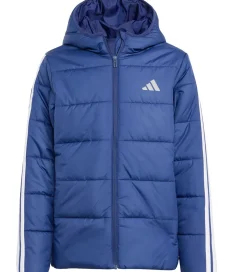 Overgangsjakker|Dunjakker Og Dynejakker|adidas Performance Dynejakke - J Ess 3S - Dkblue/White