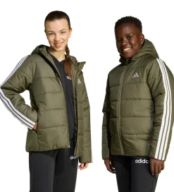 Overgangsjakker|Dunjakker Og Dynejakker|adidas Performance Dynejakke - J Ess 3S - Olistr/Black