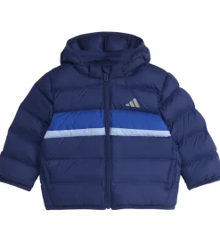 Overgangsjakker|Dunjakker Og Dynejakker|adidas Performance Dynejakke - Dark Blue/Royal Blue/Glow Blue