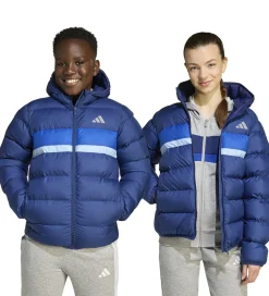 Overgangsjakker|Dunjakker Og Dynejakker|adidas Performance Dynejakke - Dark Blue/Royal Blue/Glow Blue
