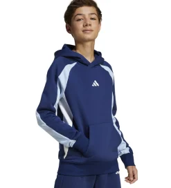 Hættetrøjer|adidas Performance Hættetrøje - J CB FL HD - Dkblue/Globlu/Hvid