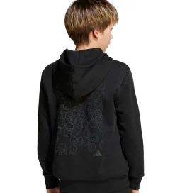 Hættetrøjer|adidas Performance Hættetrøje - J SMI - Sort/Hvid