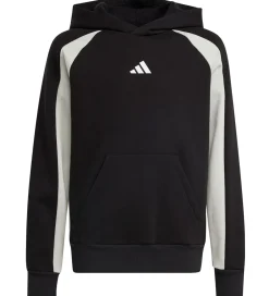 Hættetrøjer|adidas Performance Hættetrøje - J CB FL HD - BLACK/WONSIL/WHITE