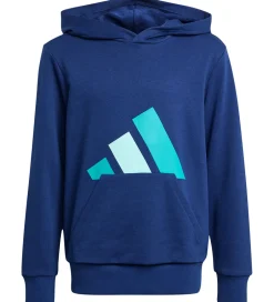 Hættetrøjer|adidas Performance Hættetrøje - J BL FT HD 280 - DKBLUE/PURTEA/H