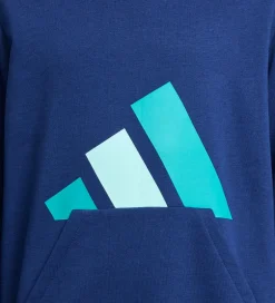 Hættetrøjer|adidas Performance Hættetrøje - J BL FT HD 280 - DKBLUE/PURTEA/H