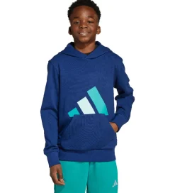 Hættetrøjer|adidas Performance Hættetrøje - J BL FT HD 280 - DKBLUE/PURTEA/H