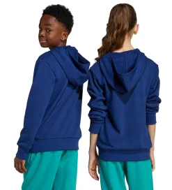 Hættetrøjer|adidas Performance Hættetrøje - J BL FT HD 280 - DKBLUE/PURTEA/H