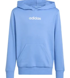 Hættetrøjer|adidas Performance Hættetrøje - J LIN FL HD - Blufus/White