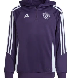 Hættetrøjer|adidas Performance Hættetrøje - Manchester United - Aurplu/White