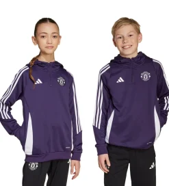 Hættetrøjer|adidas Performance Hættetrøje - Manchester United - Aurplu/White