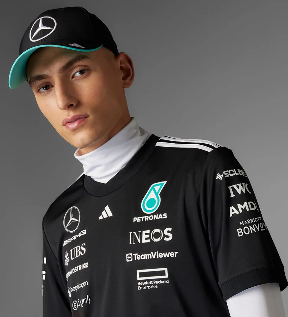 Kasketter|adidas Performance Kasket - Mercedes - Sort m. Logo