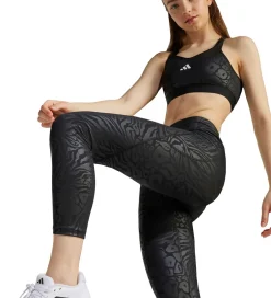 Leggings|adidas Performance Leggings - JG Opt - Sort/Hvid