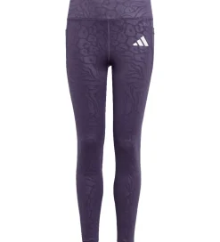 Leggings|adidas Performance Leggings - JG OPT - Aurplu/White