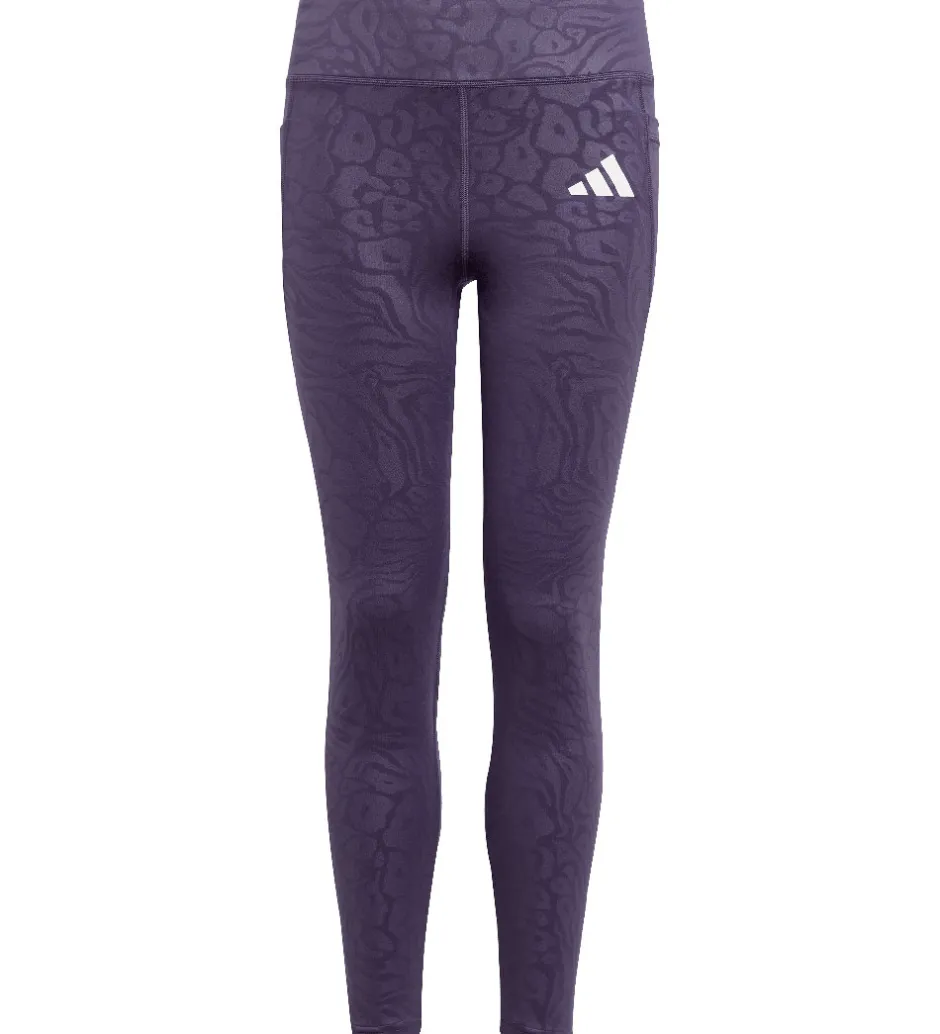 Leggings|adidas Performance Leggings - JG OPT - Aurplu/White