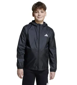 Regntøj|adidas Performance Regnjakke - J Rain - Sort