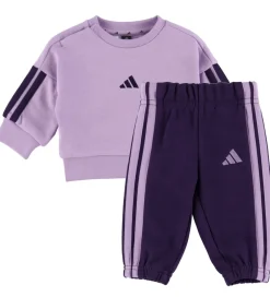Unisex-Tøj|Sweatshirts|adidas Performance Sweatsæt - 240 - Powder Plum/Aurora Plum