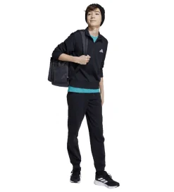 Bluser|adidas Performance Sweatshirt - J SL FT HZ 220 - Sort/Hvid