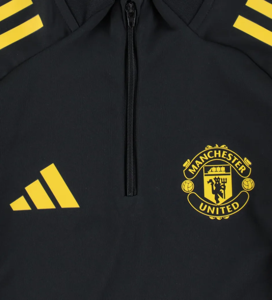 T-Shirts|adidas Performance Træningsbluse - Manchester United - Sort/Blå/