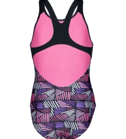 Badetøj|Arena Badedragt - Candies - Sort/Lilla