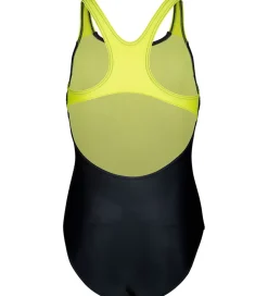 Badetøj|Arena Badedragt - Dim Light - Sort/Artic Lime