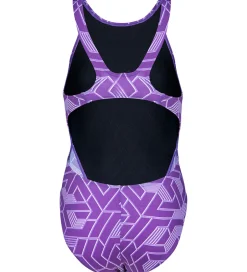 Badetøj|Arena Badedragt - Escape - Sort/Team Purple