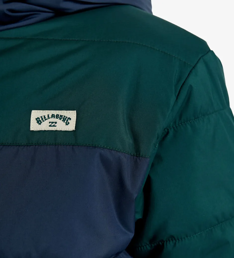 Overgangsjakker|Dunjakker Og Dynejakker|Billabong Dynejakke - Journey - Navy/Grøn