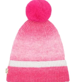 Huer Og Hatte|Billieblush Hue - Strik - Uld - Pink m. Kvast