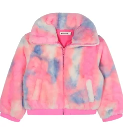 Overgangsjakker|Billieblush Jakke - Imiteret Pels - Pink