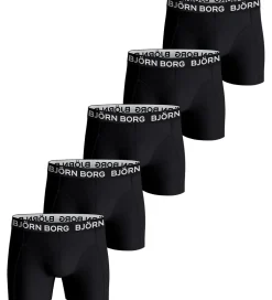 Undertøj|Björn Borg Boxershorts - 5-pak - Sort