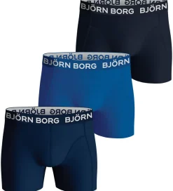Undertøj|Björn Borg Boxershorts - 3-pak - Blå