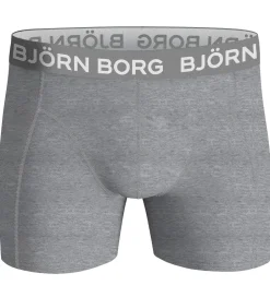 Undertøj|Björn Borg Boxershorts - 5-pak - Blå/Sort/Grå