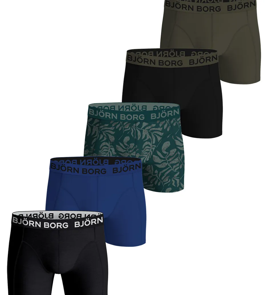 Undertøj|Björn Borg Boxershorts - 5-Pak - Multipack