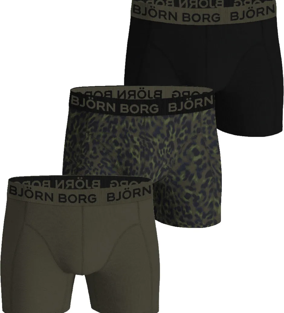 Undertøj|Björn Borg Boxershorts - 3-Pak - Multipack