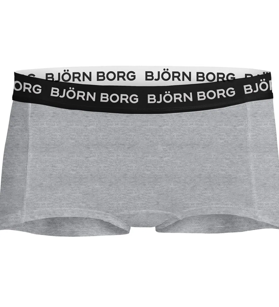 Undertøj|Björn Borg Hipsters - 5-pak - Grå/Hvid/Sort/Blå